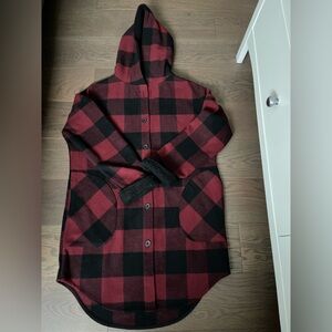 RDI Plaid Jacket with hood